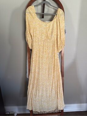 cute full length dresses Long Sleeve Square Neck Dress | Rispetto Dress Tulle Embellishment Old Navy Midi Dress Dath:Fíonchaor Maternity Robes